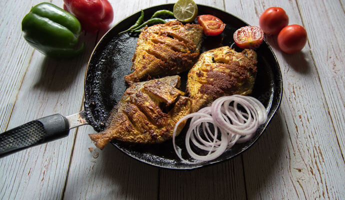 Grilled Pomfret