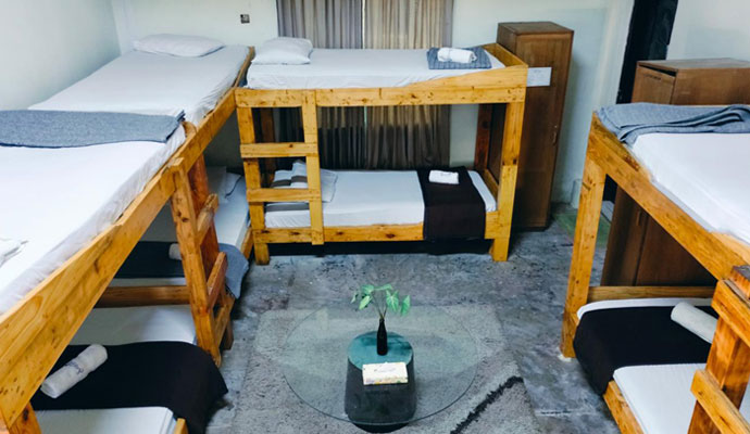 Group accommodation in Cox’s Bazar