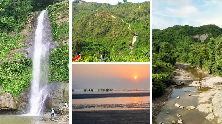 হিমছড়ি ঝর্ণা, হিমছড়ি জাতীয় উদ্যান, হিমছড়ি পাহাড়