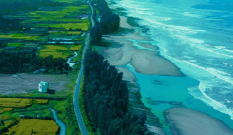 Marine Drive Birds Eye View