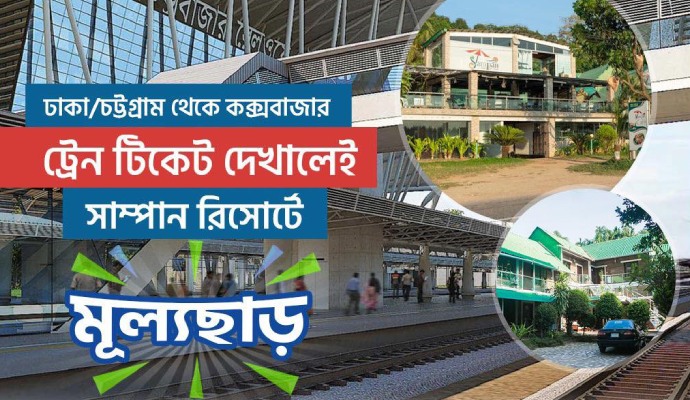 30%-50% Discount On Hotel by Showing Railway Ticket 