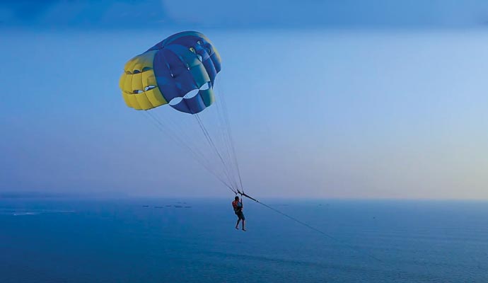 Parasailing