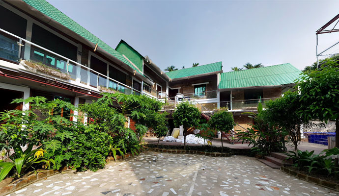Sampan Resort Front Side