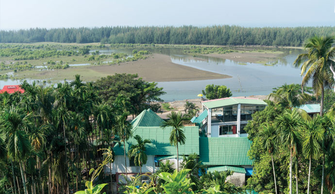  Sampan Resort overview inCox's Bazar